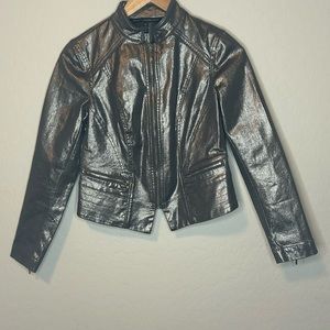 Shimmer grey jacket